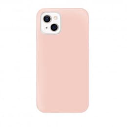 Hoesje iPhone 13 - Silicone - Abrikoos