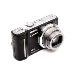 Compactcamera Lumix DMC-TZ10 - Zwart + Panasonic Zoom 12x 25-300 mm f/3.3-4.9 f/3.3-4.9
