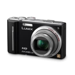 Compactcamera Lumix DMC-TZ10 - Zwart + Panasonic Zoom 12x 25-300 mm f/3.3-4.9 f/3.3-4.9