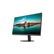 27-inch Lenovo ThinkVision P27H-10 2560 x 1440 LED Beeldscherm Zwart
