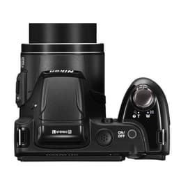 Compactcamera Coolpix L810 - Zwart + Nikon Nikkor 26X Wide Optical Zoom ED VR 22.5-585mm f/3.1-5.9 f/3.1-5.9