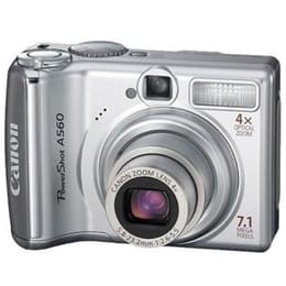 Compactcamera Powershot A560 - Zilver + Canon Canon Zoom Lens 4x 5.8-23.2mm f/2.6-5.5 f/2.6-5.5