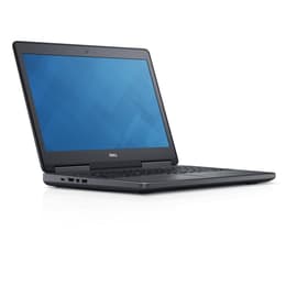 Dell Precision 7510 15" Core i7 2.7 GHz - SSD 256 Go RAM 16 GB AZERTY - Frans