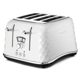 Broodrooster De'Longhi CTJ4003W 4 sleuven - Wit