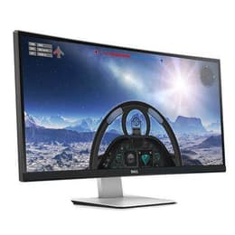 34-inch Dell UltraSharp U3415W 3440 x 1440 LCD Beeldscherm Zwart