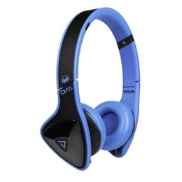 DNA On-Ear gaming Hoofdtelefoon - bedraad + draadloos microfoon Blauw/Zwart