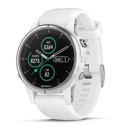 Garmin Fenix 5S Bluetooth 42 mm - Zilver/Wit