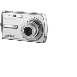 Compactcamera Optio L40 - Zilver + Pentax Lens 37.5-112.5mm f/2.8-5.2 f/2.8-5.2