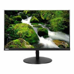 23-inch Lenovo ThinkVision T24i-10 1920 x 1080 LCD Beeldscherm Zwart