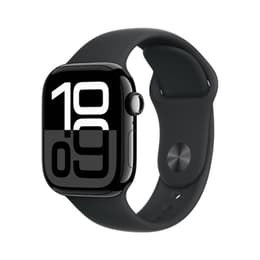 Apple Watch Series 10 (2024) GPS 42 mm - Aluminium Gitzwart