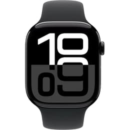 Apple Watch Series 10 (2024) GPS 42 mm - Aluminium Gitzwart