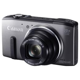 Compactcamera PowerShot SX270 HS - Zwart + Canon 20X IS Zoom Lens 4.5-90mm f/3.5-6.8 f/3.5-6.8