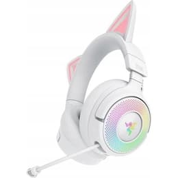 Kraken Kitty V3 Pro gaming Hoofdtelefoon - wireless microfoon Wit