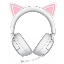 Kraken Kitty V3 Pro gaming Hoofdtelefoon - wireless microfoon Wit