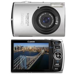 Compactcamera Digital IXUS 860 IS - Zilver + Canon Canon Zoom Lens 28-105 mm f/2.8-5.8 f/2.8-5.8