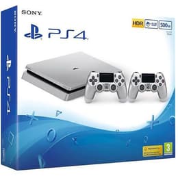 PlayStation 4 Slim 500GB - Grijs - Limited edition Playstation 4 Slim Silver