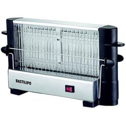 Broodrooster Bastilipo TM-750 2 sleuven - Zwart/Grijs