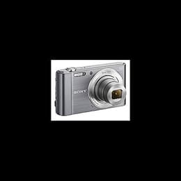 Sony Cyber-shot DSC-W810 - Zilver + Sony Lens 6x Optical Zoom 26-156mm f/3.5-6.5