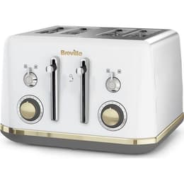 Broodrooster Breville VTT937 4 sleuven - Wit