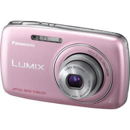 Compactcamera Lumix DMC-S1 - Roze + Panasonic Lumix DC Vario 4X Optical Zoom 28-112mm f/3.1-6.5 ASPH. Mega O.I.S. f/3.1-6.5