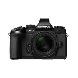 Hybride camera OM-D E-M1 - Zwart + Olympus M.Zuiko Digital ED 12-50 mm f/3.5-6.3 EZ f/3.5-6.3
