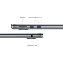 MacBook Air 15" (2024) - Apple M3 met 8‑core CPU en 10-core GPU - 24GB RAM - SSD 512GB - QWERTY - Nederlands