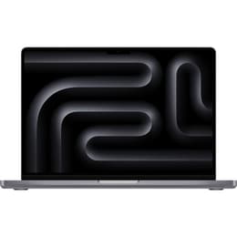 MacBook Pro Met stickerresten 14" (2023) - Apple M3 met 8‑core CPU en 10-core GPU - 16GB RAM - SSD 512GB - Standaarddisplay - QWERTY - Engels
