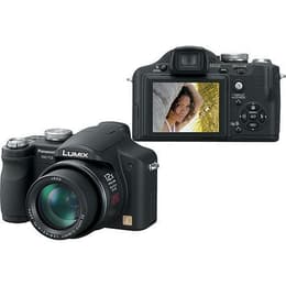 Compactcamera Lumix DMC-FZ8 - Zwart + Panasonic Panasonic DC Vario-Elmarit ASPH 12x Optical Zoom Lens 6-72mm f/2.8-3.3 f/2.8-3.3
