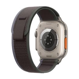 Apple Watch Ultra 2 (2024) GPS + Cellular 49 mm - Titanium Zwart - Trail-bandje Zwart