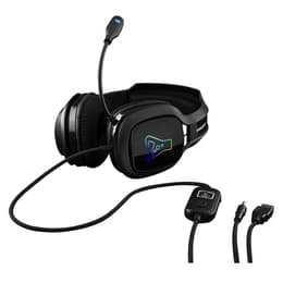 Korp Vanadium gaming Hoofdtelefoon - bedraad microfoon Zwart