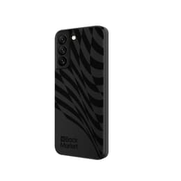 Back Market Hoesje Galaxy S22 en beschermend scherm - Gerecycled plastic - Zwart - Golfpatroon