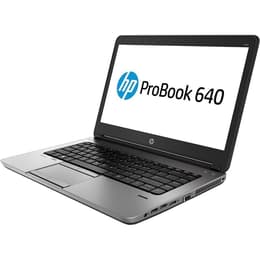 HP ProBook 640 G5 14" Core i3 2.1 GHz - SSD 256 GB - 16GB QWERTY - Engels
