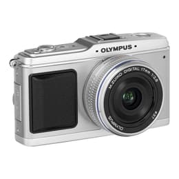 Hybride camera - Olympus Pen E-P1 Wit + Lens Olympus M.Zuiko Digital 14-42mm f/3.5-5.6
