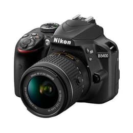 Reflex D3400 - Zwart + Nikon Nikon AF-P DX Nikkor 18-55 mm f/3.5-5.6G VR