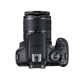 DSLR - Canon EOS 2000D - Zwart + Canon EF-S 18-55mm f/3.5-5.6 IS II