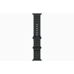 Apple Watch Ultra 2 (2024) GPS + Cellular 49 mm - Titanium Zwart - Ocean-bandje Zwart