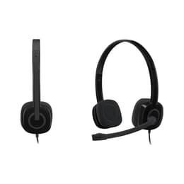 H151 Hoofdtelefoon - bedraad microfoon Zwart