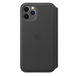 Apple Folio Hoesje iPhone 11 Pro Folio Hoesje - Leer Zwart