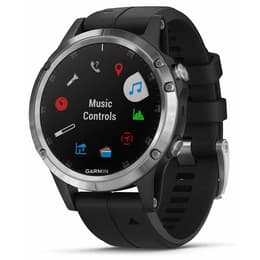 Horloges Garmin Cardio GPS Fenix 5S Plus - Zilver/Zwart