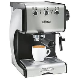 Espresso machine Zonder Capsule Ufesa CE7141 L - Grijs/Zwart
