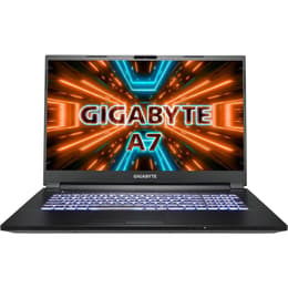 Gigabyte A7 K1-BEE1150SD 17" Ryzen 7 3.2 GHz - SSD 1 TB - 16GB - NVIDIA GeForce RTX 3060 QWERTY - Engels
