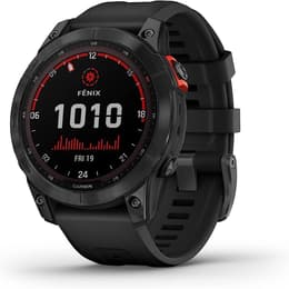 Horloges Garmin Cardio GPS Fénix 7 Solar - Zwart