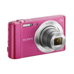 Compactcamera DSC-W810 - Lichtrood + Sony 6X Optical zoom 4.6-27.6mm f/3.5-5.6 f/3.5-5.6