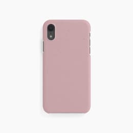 Hoesje iPhone XR - Natuurlijk materiaal - Roze