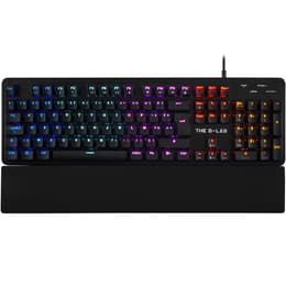 The G-Lab Toetsenbord AZERTY Frans Verlicht Keyz Carbon E