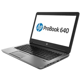 HP ProBook 640 G1 14" Core i5 2.7 GHz - SSD 256 GB - 8GB QWERTZ - Duits
