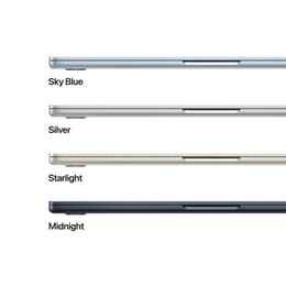 MacBook Air 13" (2025) - Apple M4 met 10‑core CPU en 10-core GPU - 16GB RAM - SSD 256GB - Standaarddisplay - QWERTY - Italiaans