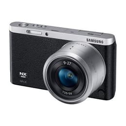 NX mini - Zwart/Zilver + Samsung Samsung NX-M 9-27 mm f/3.5-5.6 ED O.I.S. f/3.5-5.6