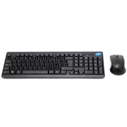 Simpletek Toetsenbord QWERTY Engels (VK) Draadloos Mouse + Keyboard with Stickers 1000 DPI 2.4G Nano reciever