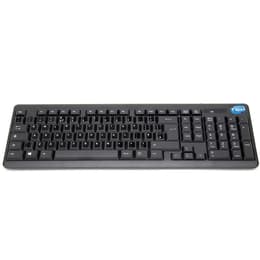 Simpletek Toetsenbord QWERTY Engels (VK) Draadloos Mouse + Keyboard with Stickers 1000 DPI 2.4G Nano reciever